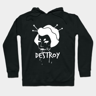 Destroy Geisha Zombie Hoodie